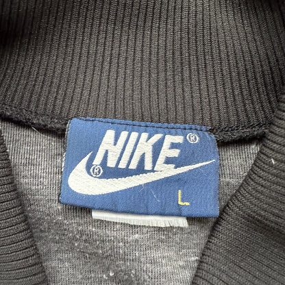 Vintage 1985 Nike Air Jordan Jacket Bred Chicago L RARE Black Red Japan 80s