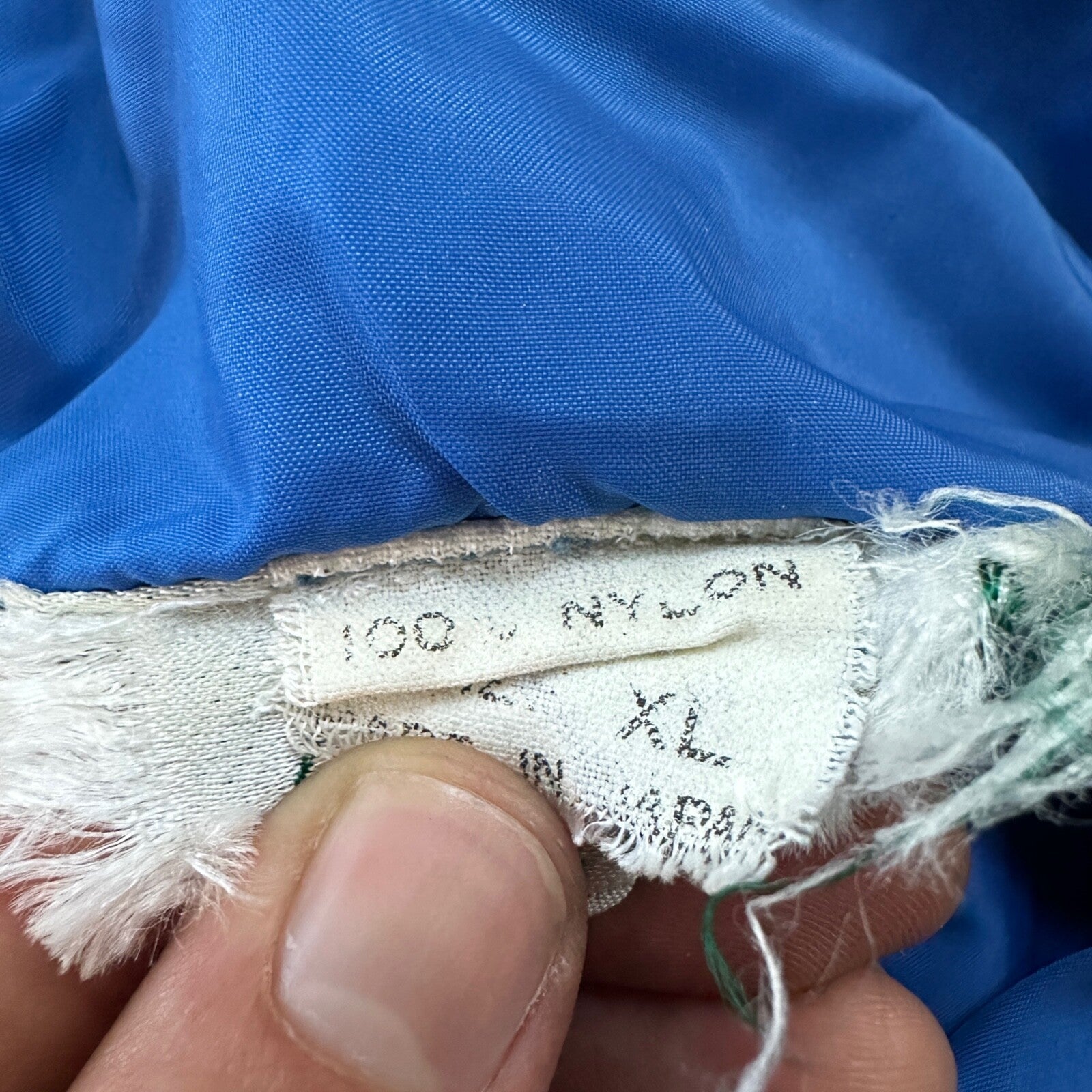 EIGER EXTREME WINDSTOPPER JACKET PARKA XL NYLON BLUE 80s 70s Mountain Japan