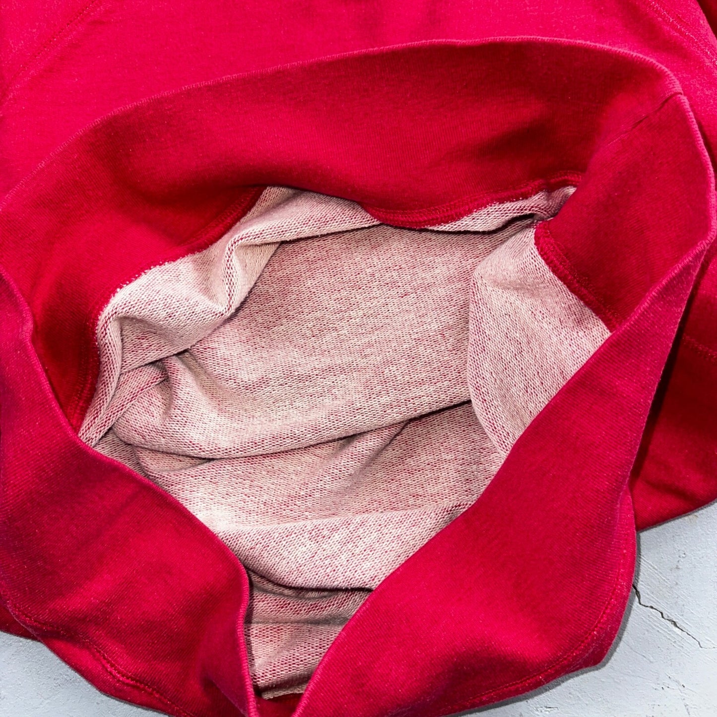 Supreme Pink Script Log Sweater Large Knit Box Logo Simple Subtle Raglan