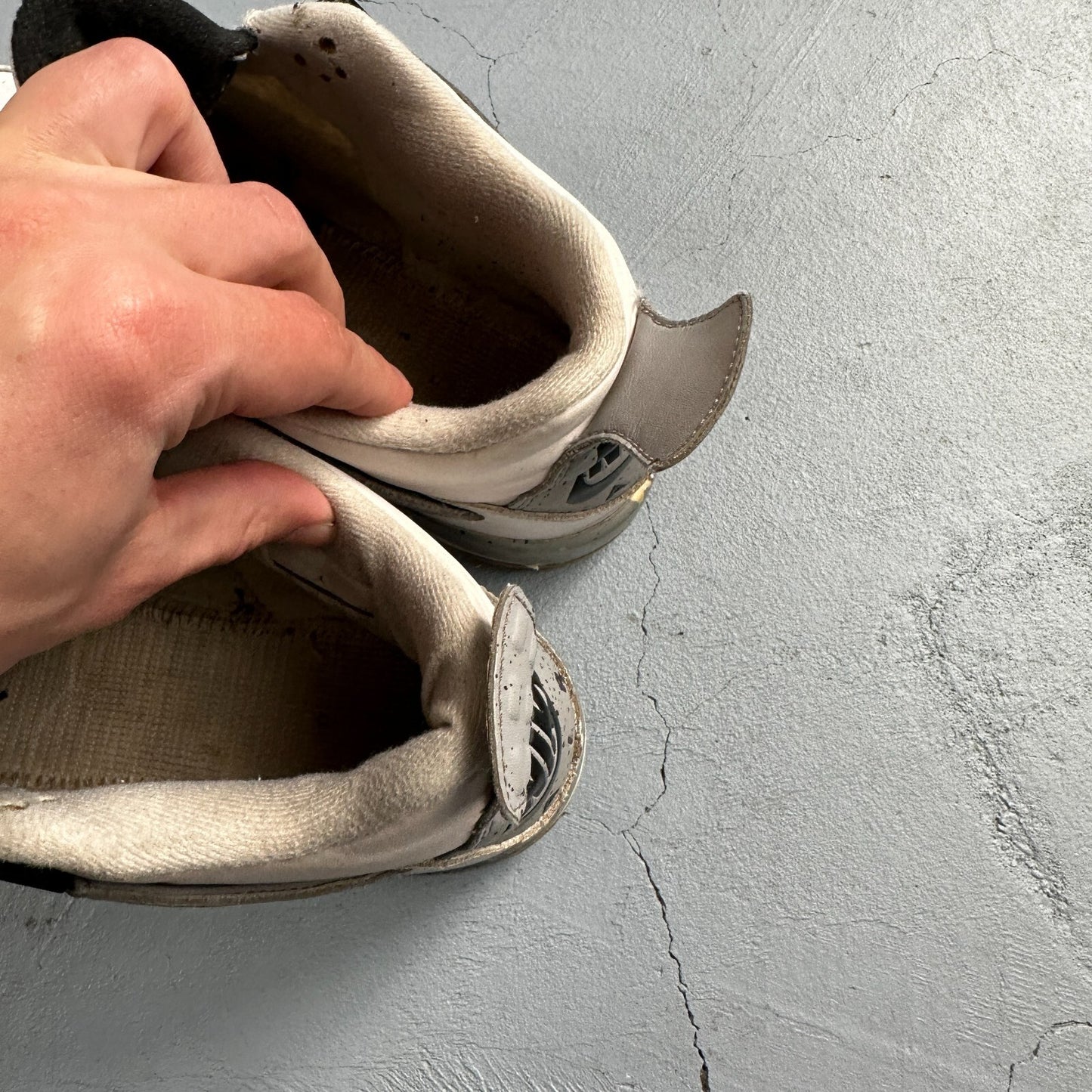 Nike Air Jordan 4 Retro GS 'Cement' 2012  836016-192  Youth Size 7Y No Box