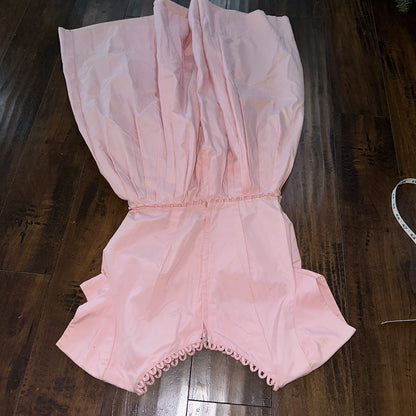 Vintage USA Rockabilly Womens Dress Pattern Pink 60s 70s Sanforized Princess