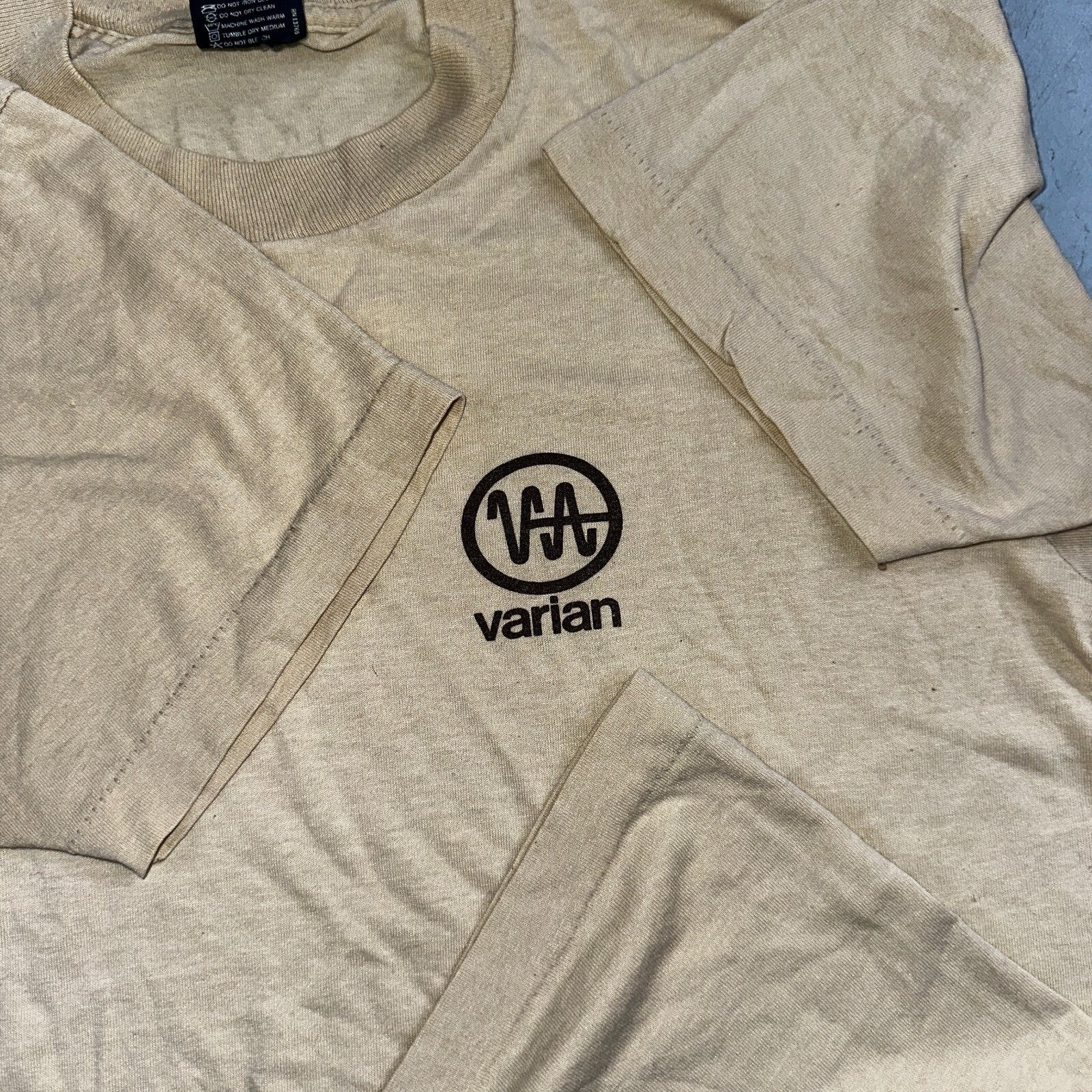 Varian Screen Stars Best VTG T Shirt 80s Single Stitch Cancer Medical Promo Doc