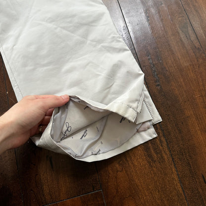 VTG GORETEX Jack Nicklaus Mens 10 Golf Pant Grey Fabric Zip Up Sports Outdoor