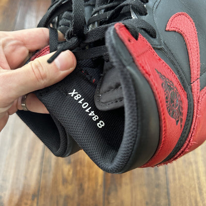 Size 8 - Jordan 1 Retro OG High Banned, Bred 2016 - 555088-001 No Box