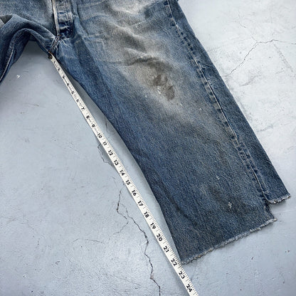 Levis 501 Vintage 70s SS Redline Selvedge USA XX Jeans Med Wash 48x30 Act 43x22