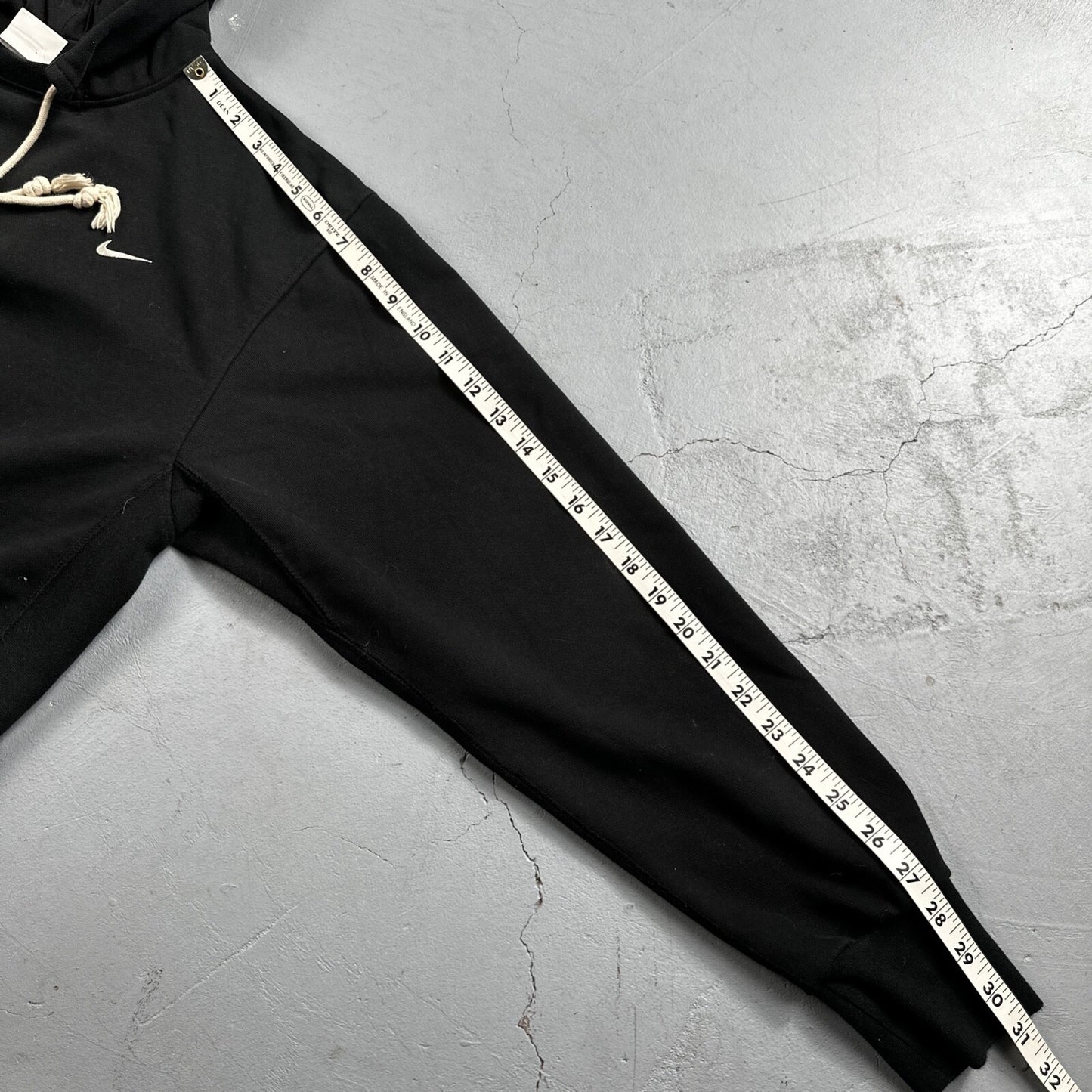 Nike After Hood Hoodie Sweatshirt Men's Size M Dri Fit West Basketball Black