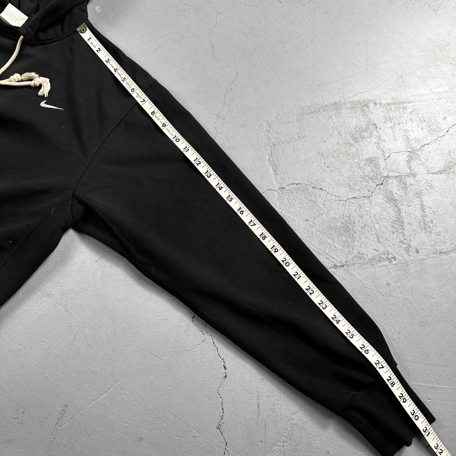 Nike After Hood Hoodie Sweatshirt Men's Size M Dri Fit West Basketball Black