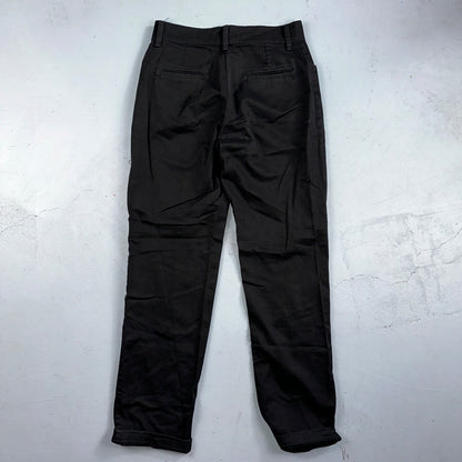 Lee Relaxed Fit Jeans Women's Size 4 Medium Black Straight Denim Y2K Work Wear