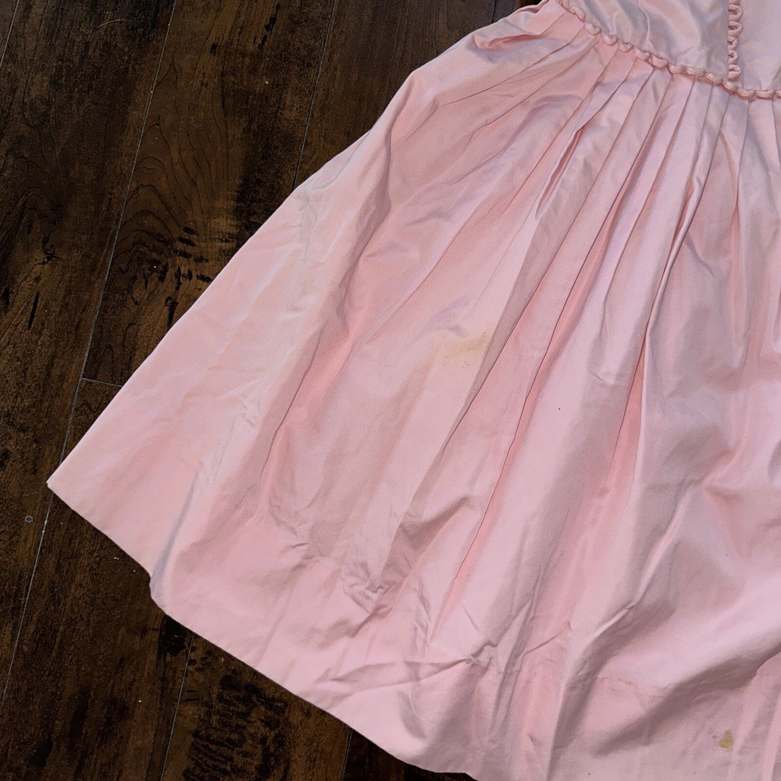 Vintage USA Rockabilly Womens Dress Pattern Pink 60s 70s Sanforized Princess