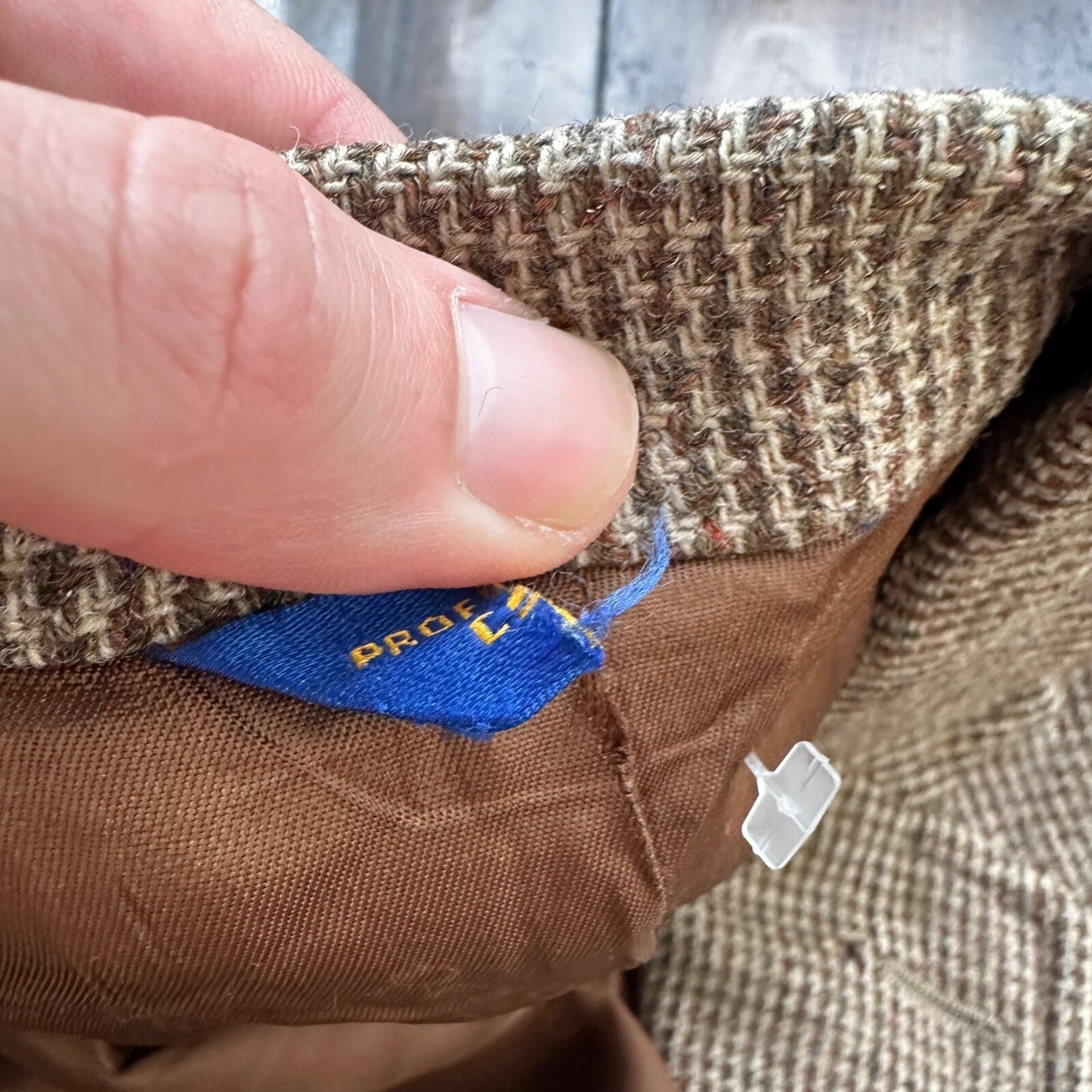 VTG 70s Pendelton Country Traditionals Plaid Single Breasted Blazer Mens Size 38