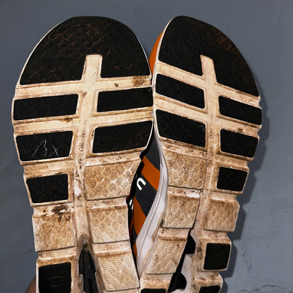 On Cloud Cloud Runner Running Shoes Men’s Sz 12 Orange Gray Athletic Trainers