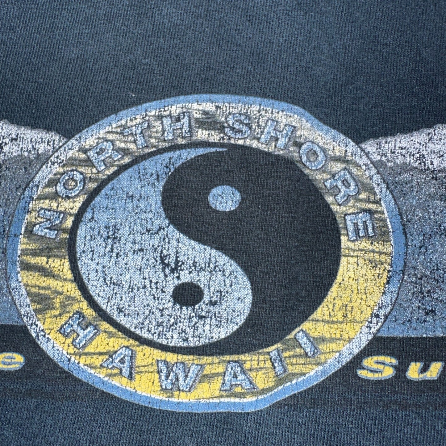 Banzai Pipeline Long Sleeve XL VTG T Shirt Rock Band Music Grunge Ying Yang Y2K