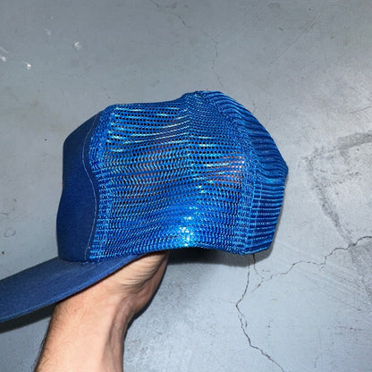 Tires Les Schwab Blue VTG Hat Cap Snapback Hot Wheels Trucker Cool Brand Logo