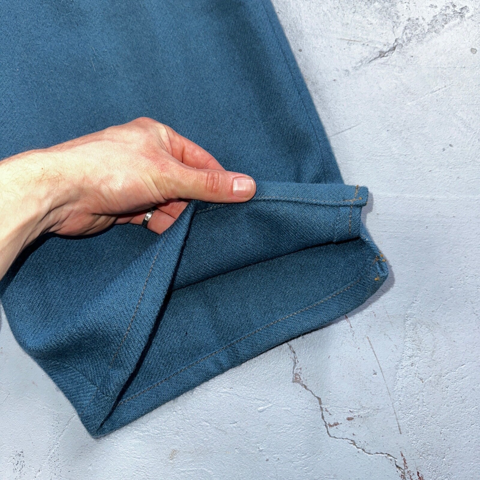 C&D Jarnagin Civil War Reenactment Uniform Sky Blue Wool Pants WWI Rare 38