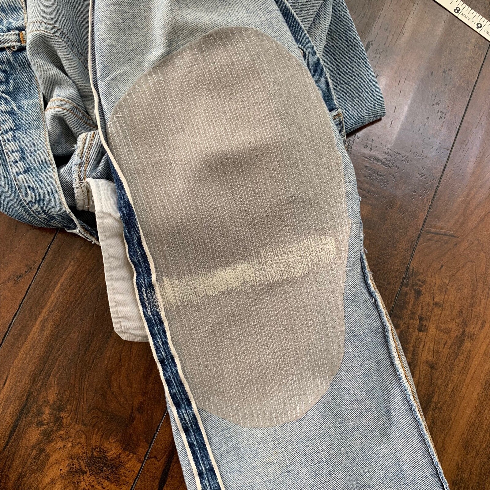 Levis Vintage 80s Redline Selvedge USA 501 XX Jeans 66 70s 32x34 Act 30x26