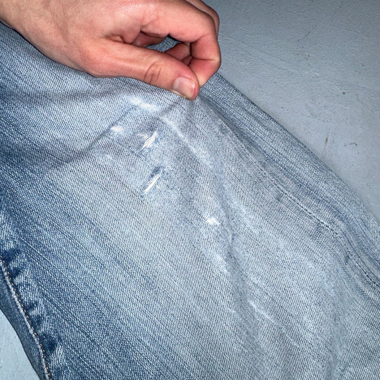 Levis 501 Vintage Y2K XX Straight Leg Jeans Blue Light Wash 33x32 Act 31x30