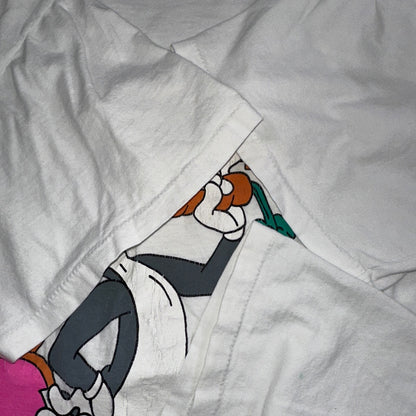 Vintage Bugs Bunny Tee XL 90s College Ware Single Stitch Looney Tunes Shirt