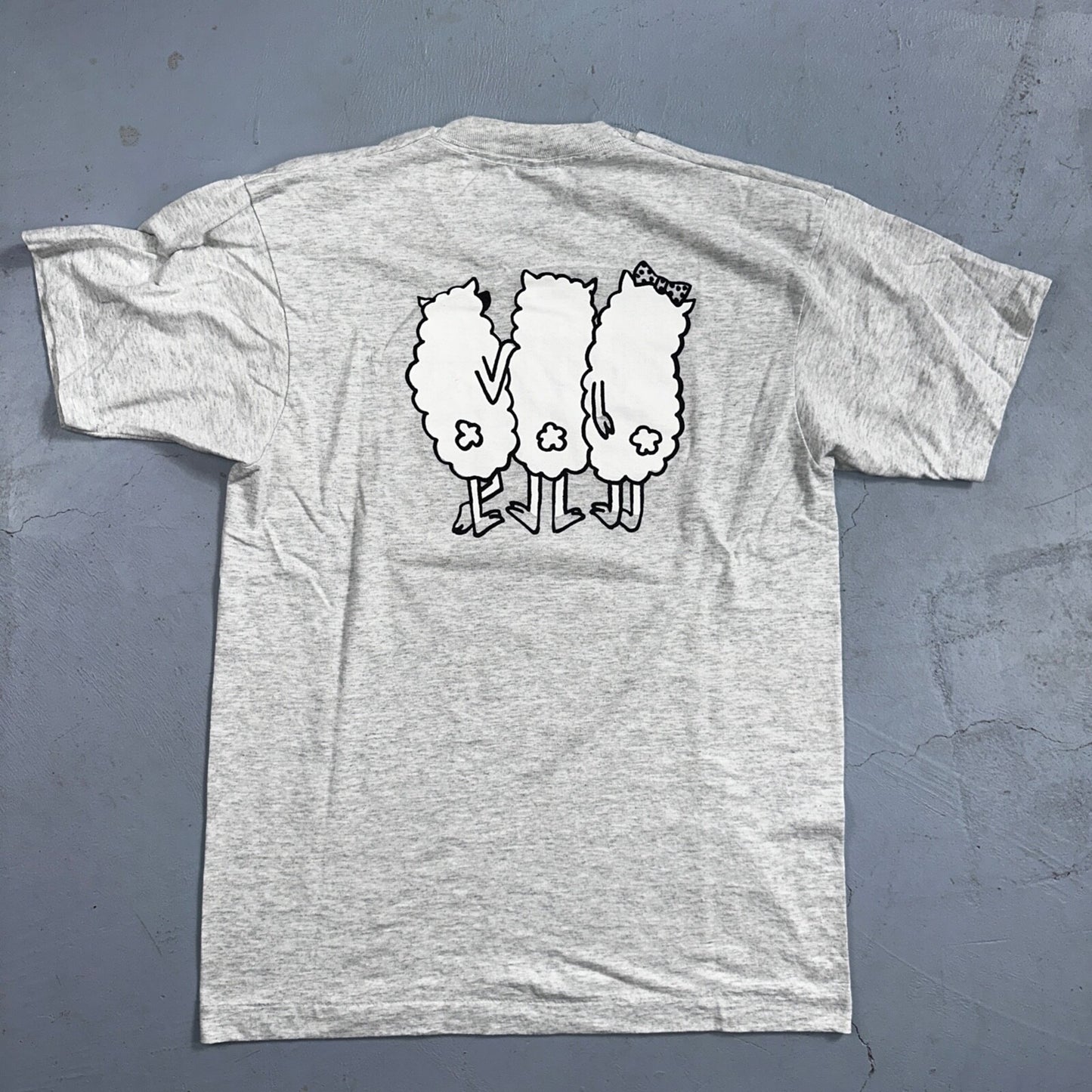 Church Sheep Funny Cute VTG T Shirt Alliance North Side Jesus Christ Love Music