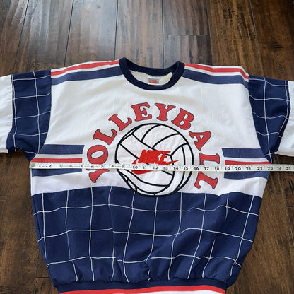 Nike Vintage Sweatshirt T Shirt Volleyball 80s Jumper Sports Jordan Rap 90s Cool