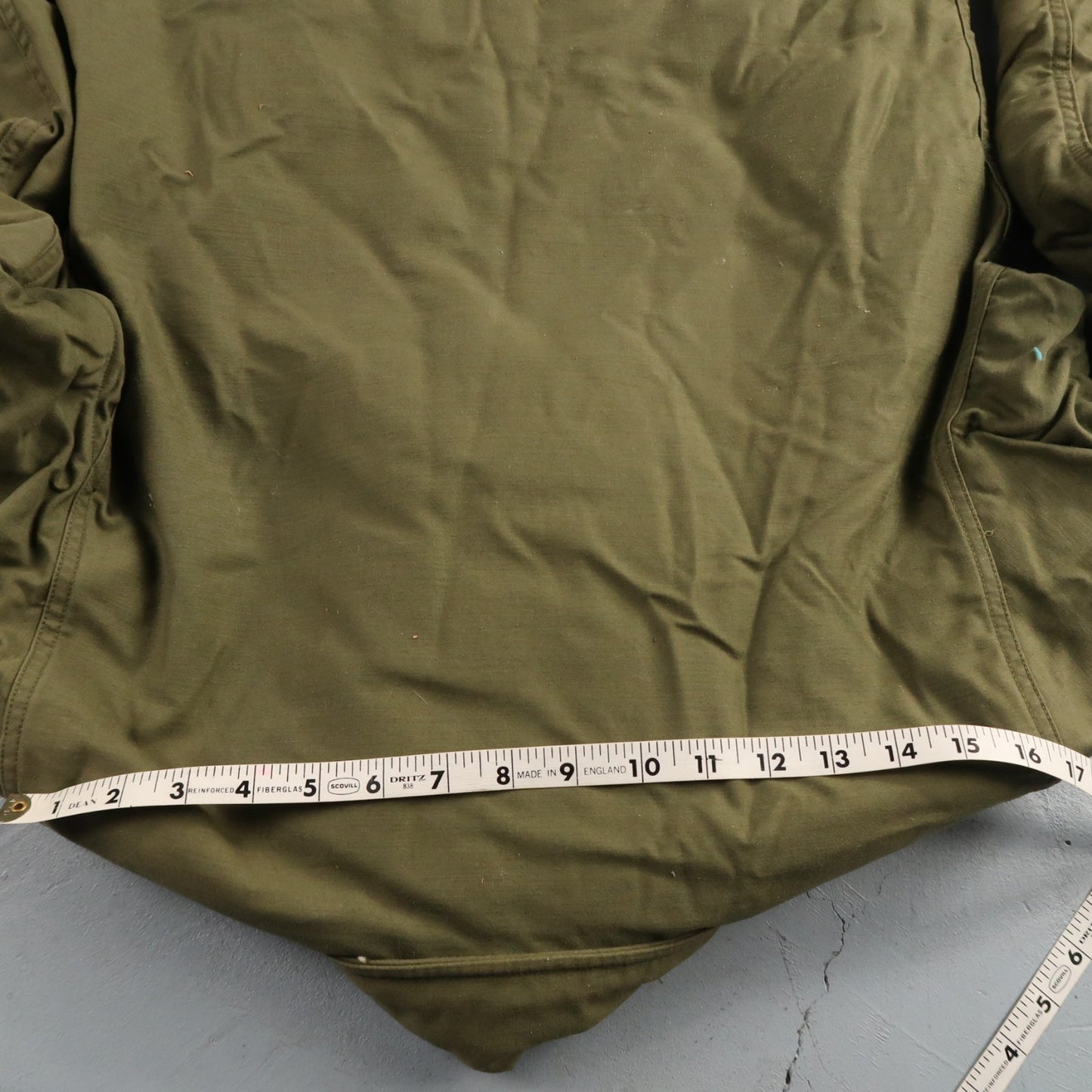 VTG 70s USN US Navy Military A-2 Intermediate Cold Weather Deck Jacket Small A2