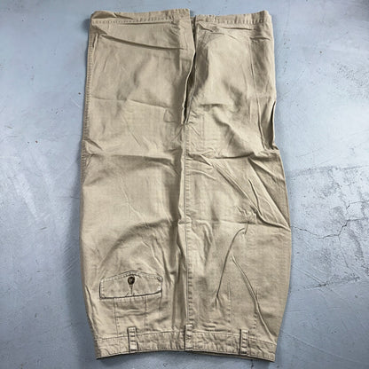 GAP KHAKIS Beige Y2K Front Pockets Knee Length Pencil Skirt Size 10 Chino Preppy