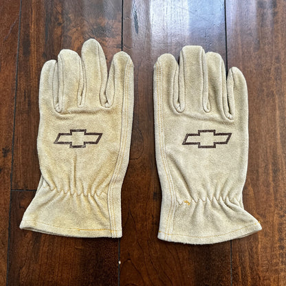 Vtg Wells Lamont Cowhide Leather Work Gloves L Chevy Western Freddy Krueger