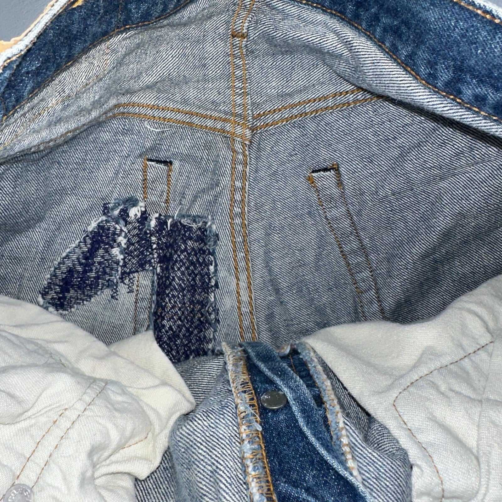 Levis 501 VTG 70s SS Redline Selvedge Jeans XX Med Wash 34x29 Act 31x25