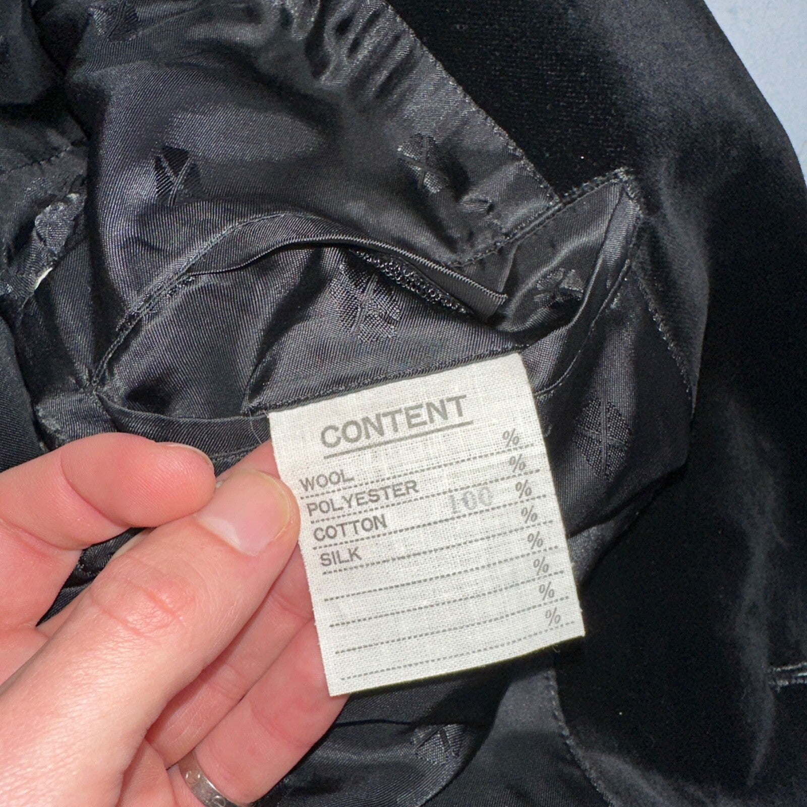 VTG Mens Suit 40 Jacket Coat 1970s Rockabilly 60s 70s USA Cotton Velour Horses