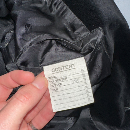 VTG Mens Suit 40 Jacket Coat 1970s Rockabilly 60s 70s USA Cotton Velour Horses