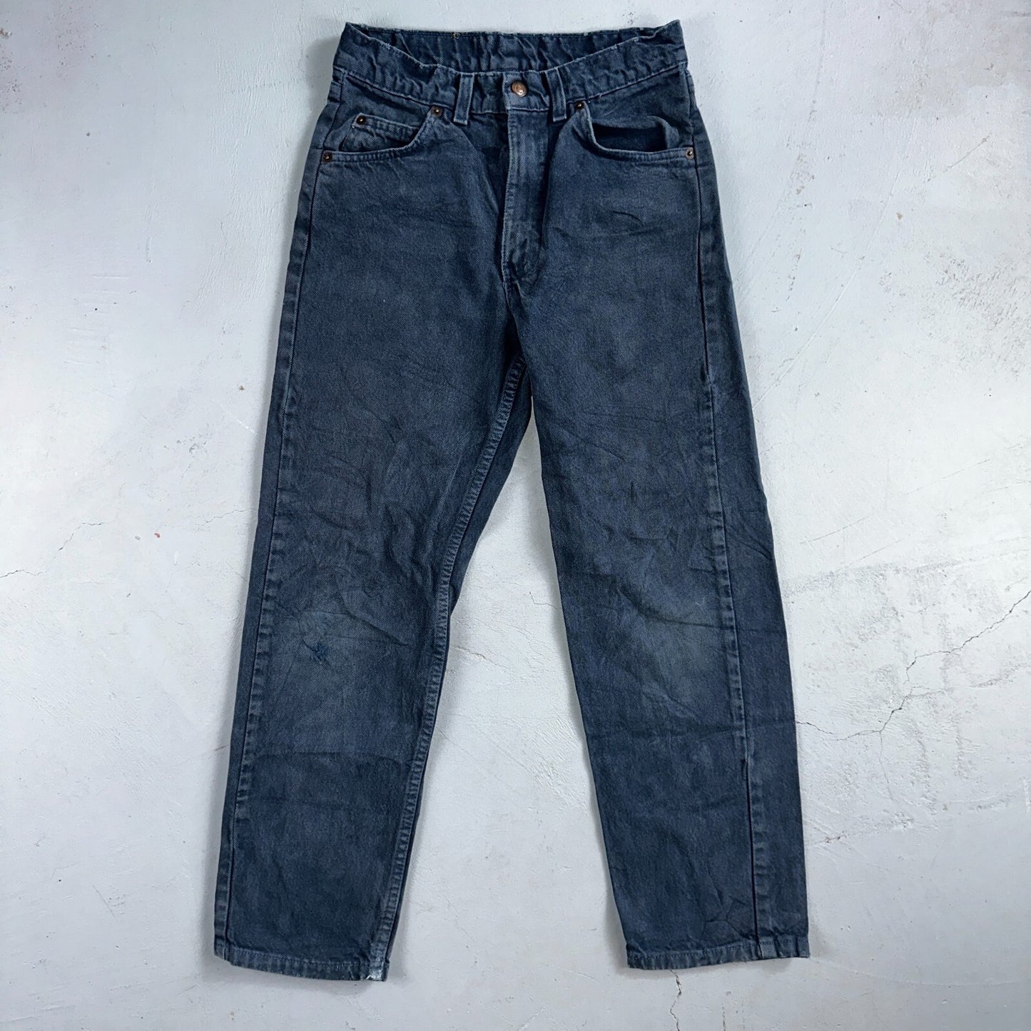 Levis 560 VTG Jeans Womens 14 Blue Wash Loose Straight Orange Tab Denim 25x26