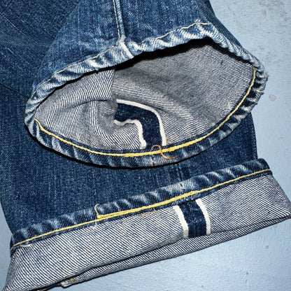 Levis 501 Big E Vintage 60s Redline Selvedge USA XX 1960s Jeans 66 Act 26x24