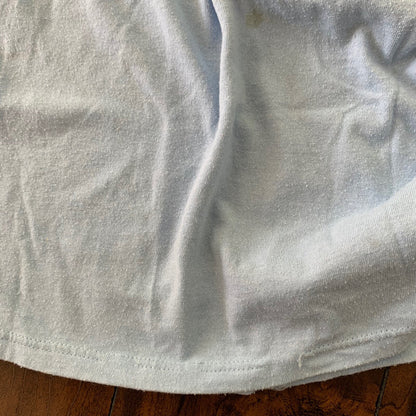 McMahon California Vintage T Shirt 1986 Blue 86 Coast Travel Reunion Palm Trees