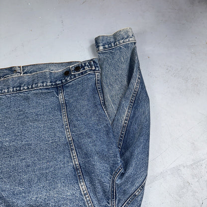 Levis VTG Denim Size 42 Type 3 III Trucker Jean Jacket Med Blue Wash 1980s 80s