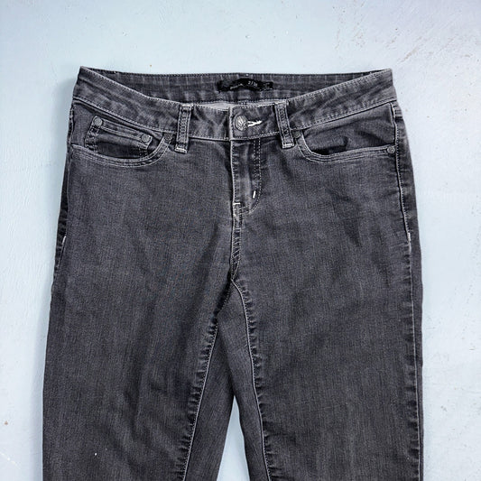 Prana Women's Size 2/26 Black Skinny Dark Wash Cotton Blend Stretch Denim Jeans