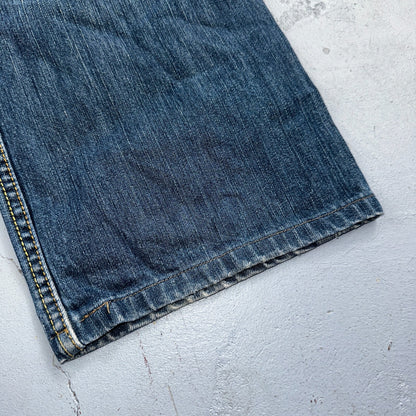 Levis 501 Vintage Y2K XX Straight Leg Jeans Blue Med Wash 33x34 Act 31x28
