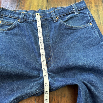 Levis 517 Vintage 80s USA Orange Tab Bootcut Flare Blue Jeans 36x33 Act 34x29