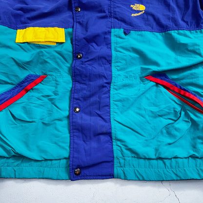 The North Face Color Block VTG 90s Gore Tex Extreme Ski Jacket Pullover Anorak