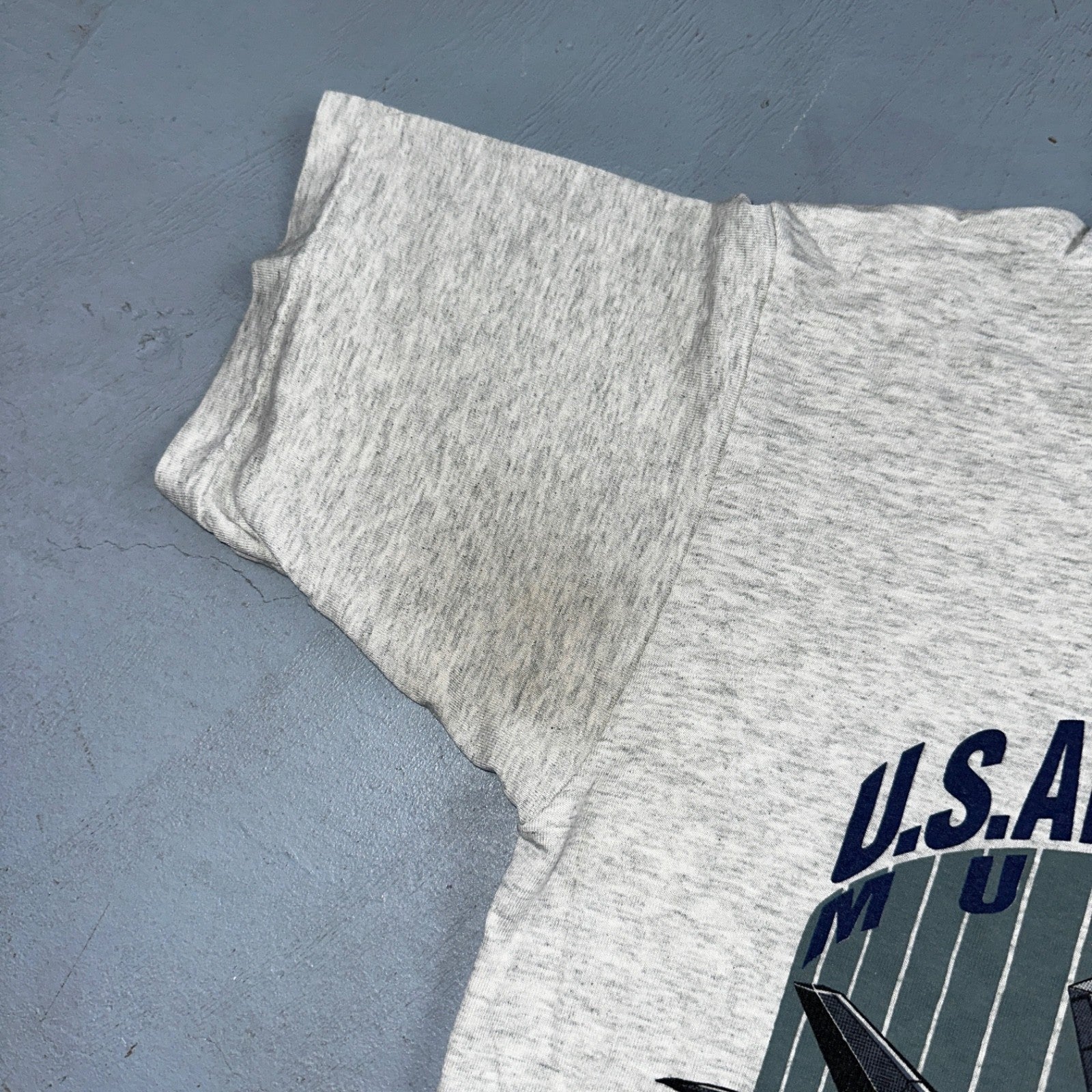 USAF VTG T Shirt US Air Force 90s FOTL Dayton Ohio Plane Jet Military