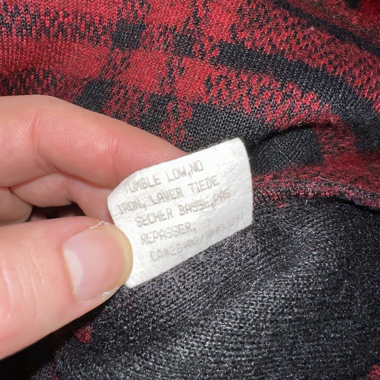 True Grit VTG 80s Made in USA Fleece Jacket Shirt Jacket Plaid Flannel Buffalo