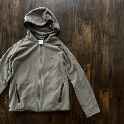 Patagonia Womens Jacket - Brown - Small Zip Up Hoodie Warm Cute Nordstrom Y2K