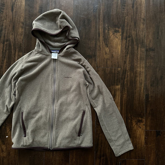 Patagonia Womens Jacket - Brown - Small Zip Up Hoodie Warm Cute Nordstrom Y2K