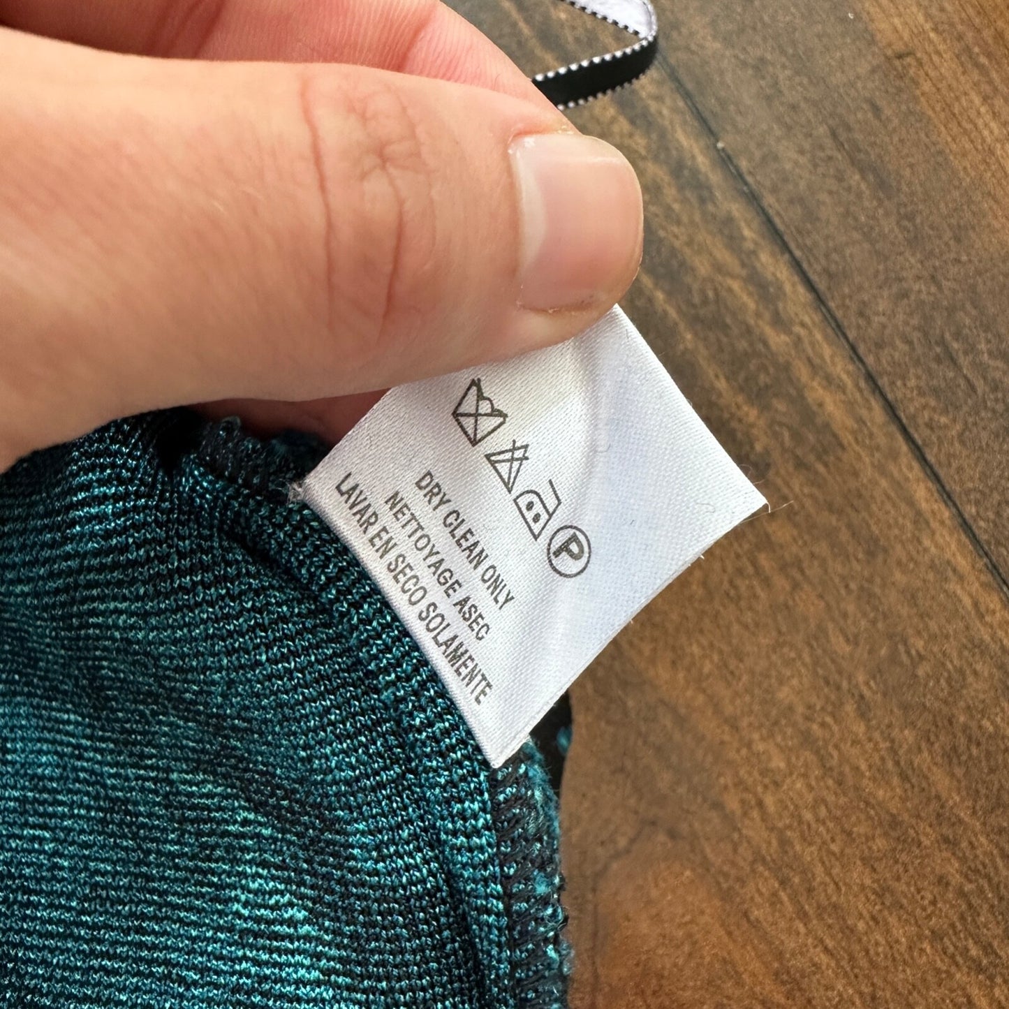 Vintage Yoga Crazy Print Hippie Boot Cut Beach Teal Green Black Gym 90s Y2K