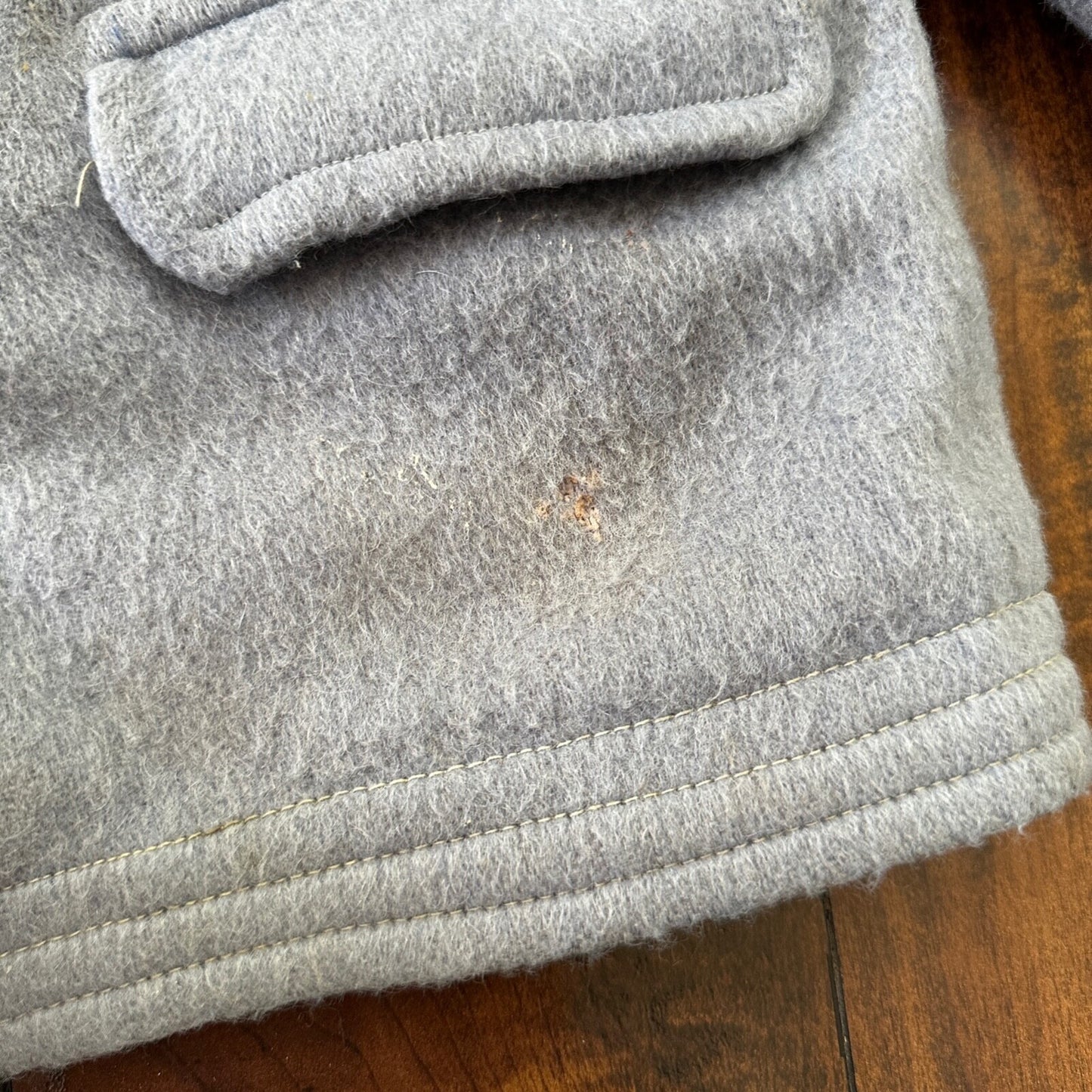 Vintage Boys Jacket Toddler Rockabilly 40s 50s Kids Baby Coat Blue Pocket Watch