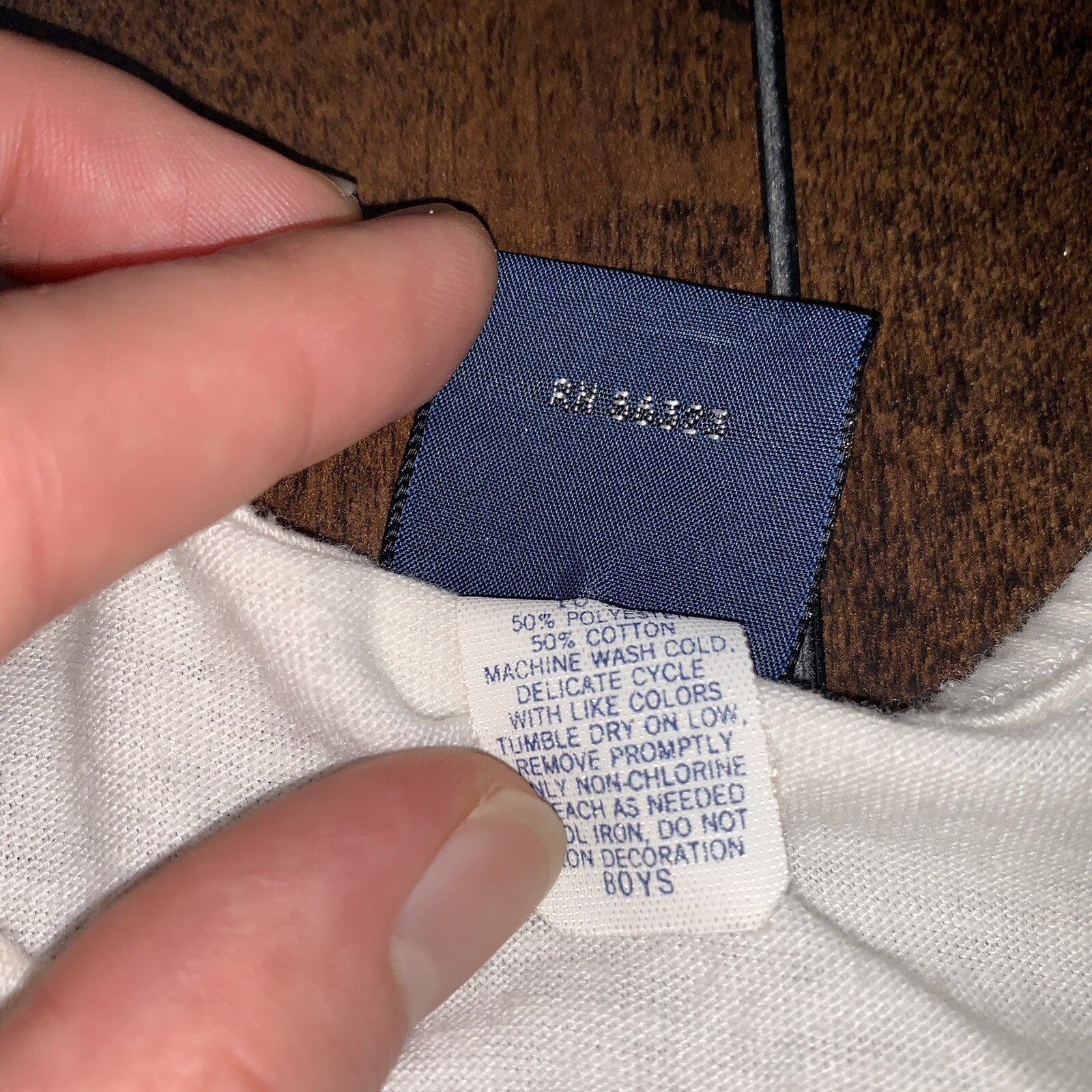 Nike 80s Olympic Vintage T Shirt Tee 1984 Blue Tag Rainbow Korea BOYS M Tank