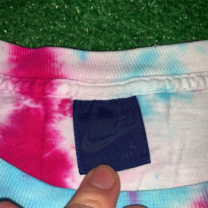 Nike Vintage T Shirt USA Rare Custom Tie Dye Piano Music Marathon Frank Ocean 