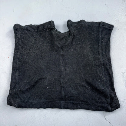 VTG 50s 60s Lasley Knitting Co Wool Letterman Navy Black Shorts Rare Swim Trunks