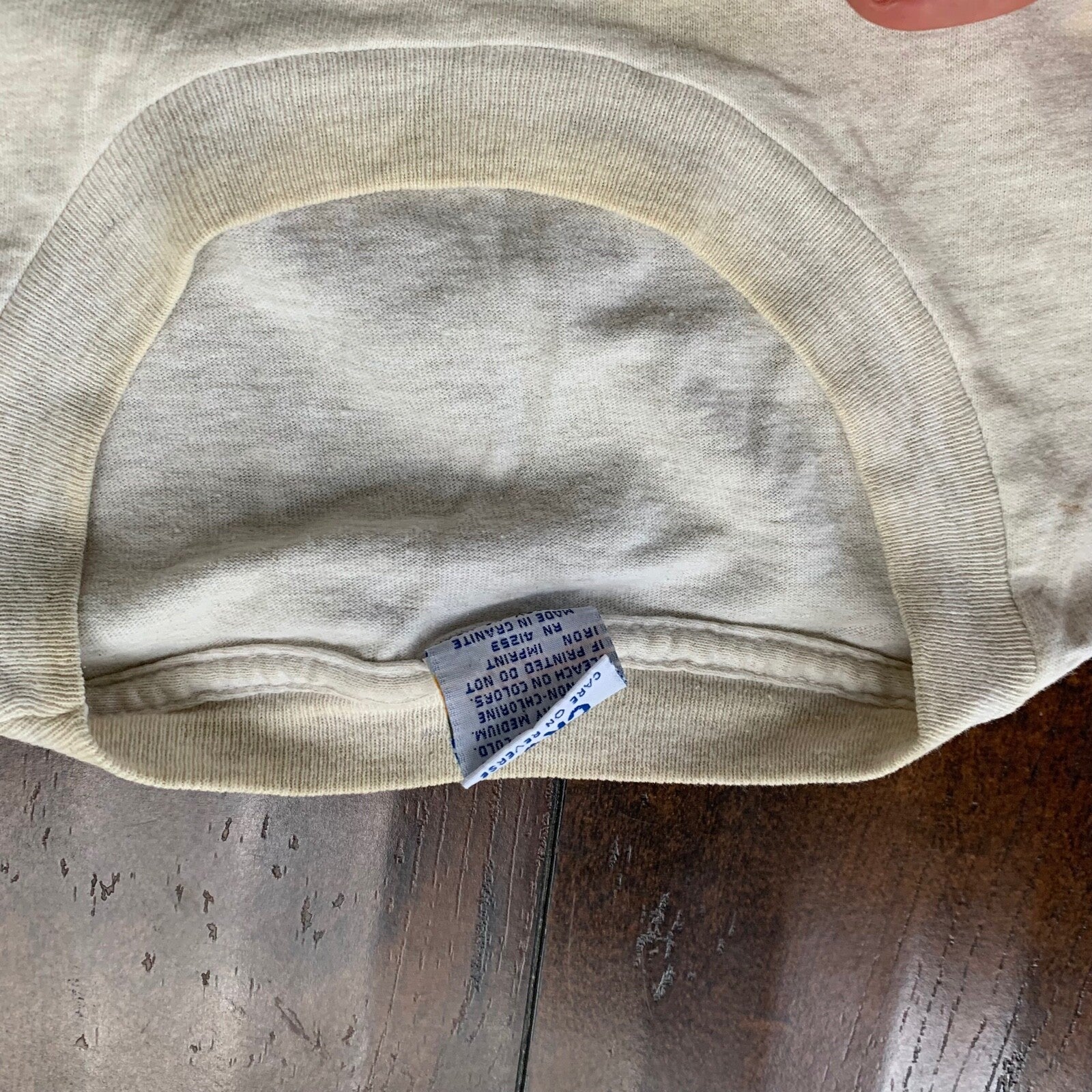 Hilton Head Island Vintage T Shirt Rap 90s Gray Travel Basic Used Sports Movie