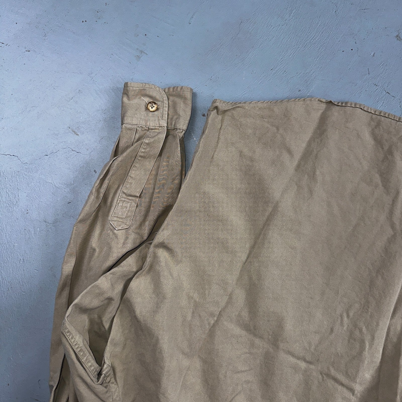 Vintage Abercrombie & Fitch Shirt Mens XL Safari 50s 60s Combed Cotton Hiking