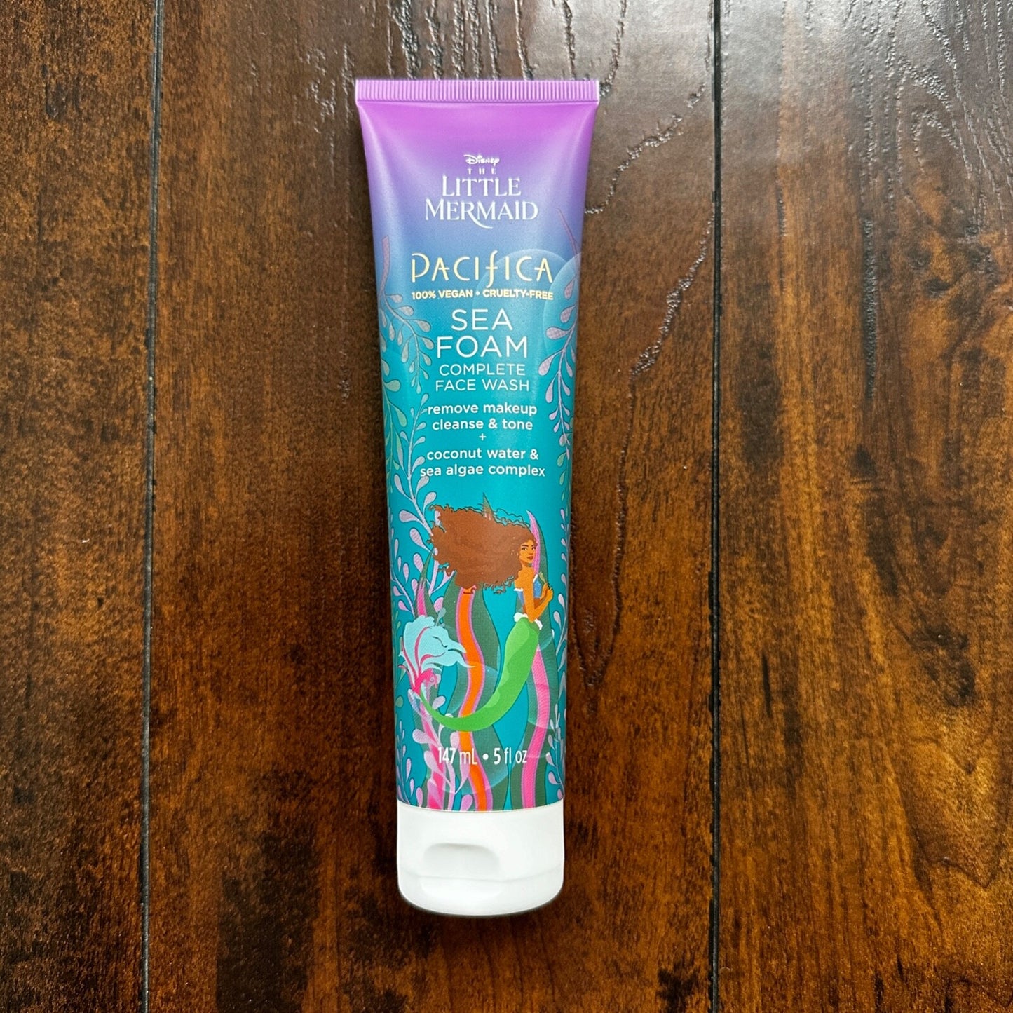 Pacifica Skincare The Little Mermaid Collection Sea Foam Face Wash 100% Vegan