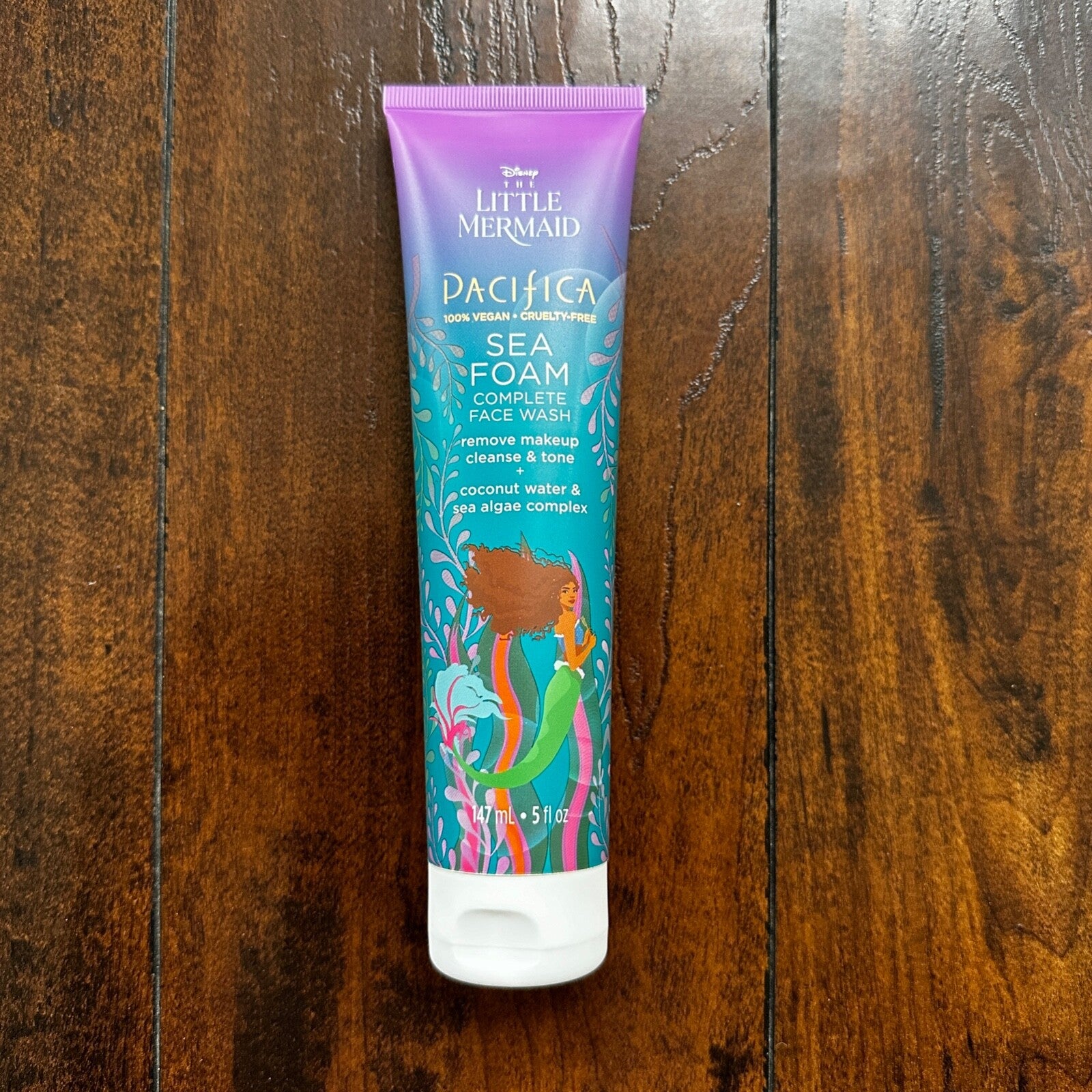 Pacifica Skincare The Little Mermaid Collection Sea Foam Face Wash 100% Vegan